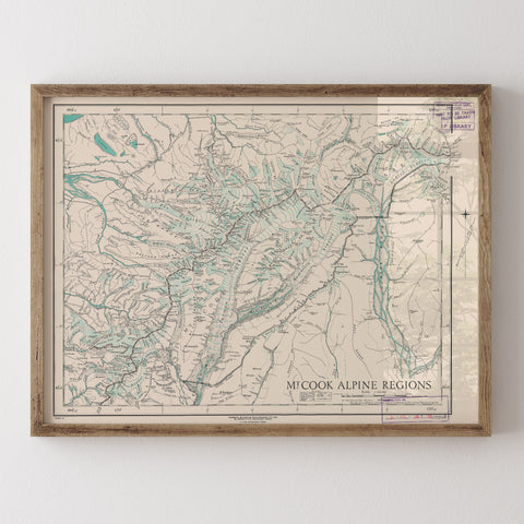 Mt Cook Alpine Regions - 1953