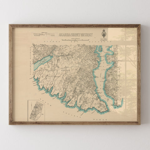 Akaroa Survey District - 1925