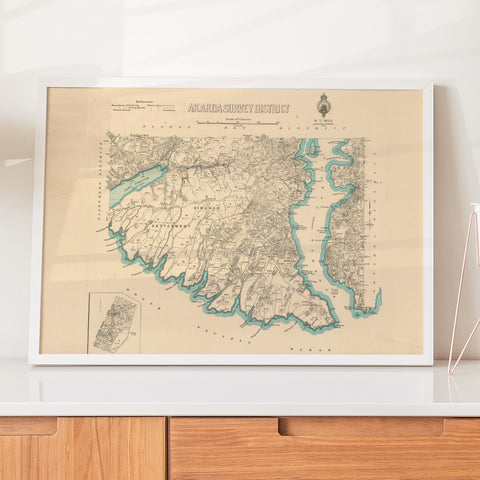 Akaroa Survey District - 1925