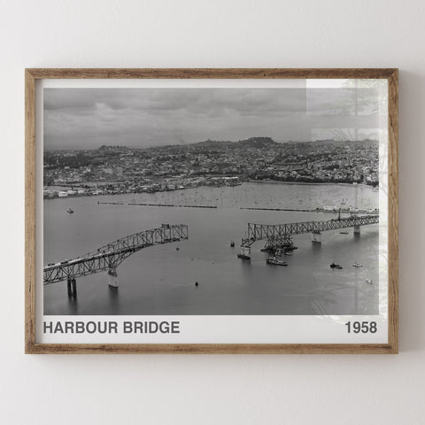 Auckland Harbour Bridge - 1958