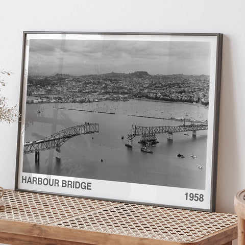 Auckland Harbour Bridge - 1958