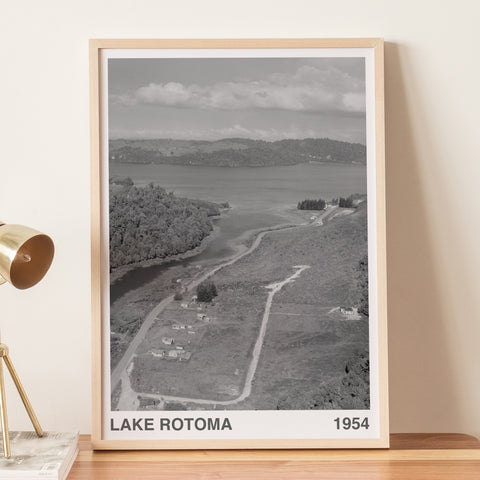 Lake Rotoma - 1954