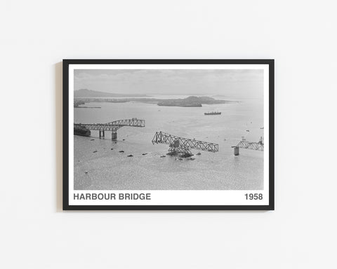 Auckland Harbour Bridge - 1958